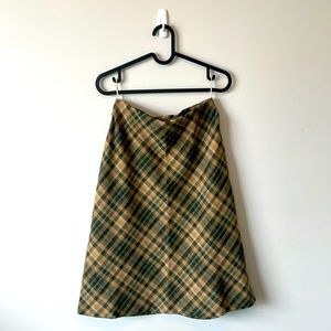 Skirt length is just below the knees. Never worn.